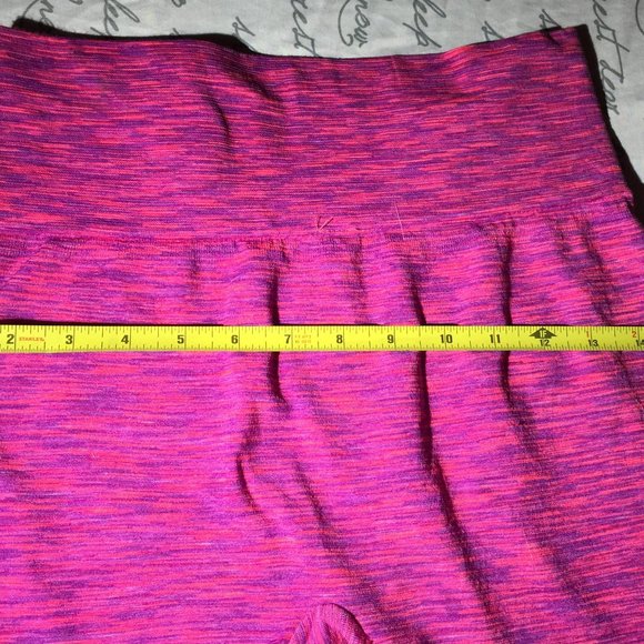 Pink Yoga Pants Narrow Cuff Petite L - Picture 8 of 11